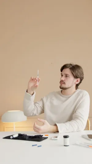 Man With Syringe