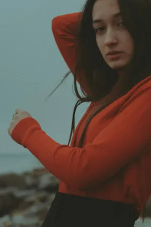 Red Sweater Portrait