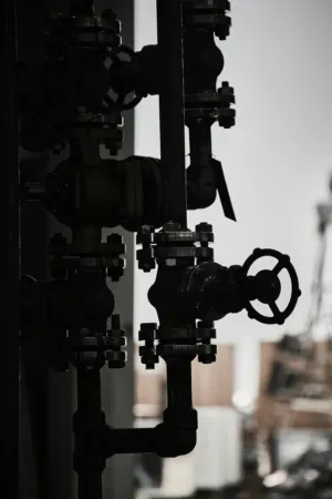 Industrial Valve Silhouette