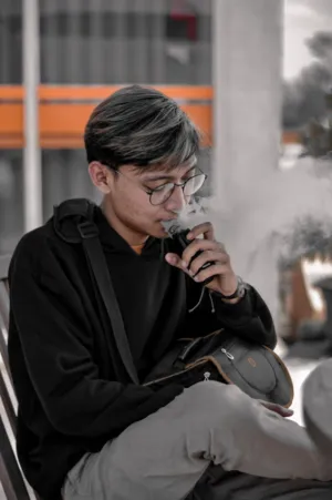Vaping Teen