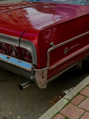 Classic Red Impala