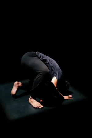 Dancer In A Dark Studio