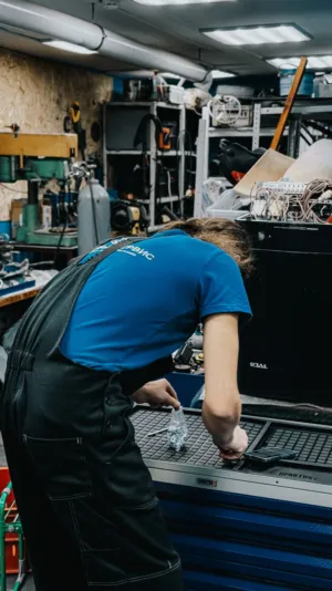 Mechanic At Work