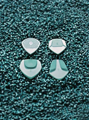 Guitar Picks On Plastic Granules