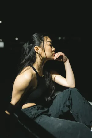 Contemplative Figure