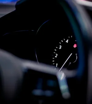 Car Dashboard Close-Up
