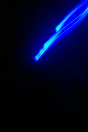 Blue Glowing Stick