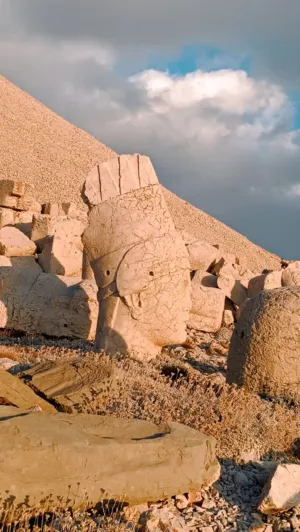 Ancient Sculpture On Mount Nemrut
