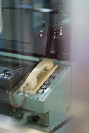 Vintage Train Control Console
