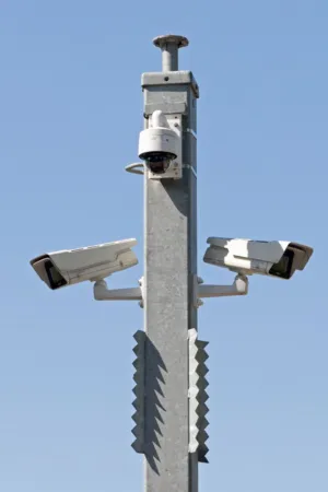 Security Camera Post