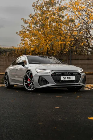 Audi Rs7 In Autumn