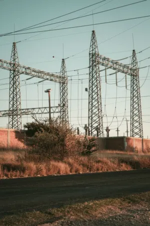 Power Lines And Structures