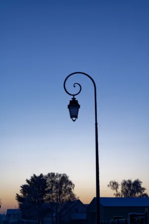 Street Lamp Silhouette