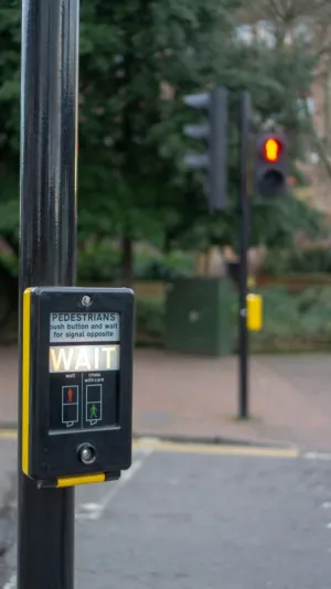 Pedestrian Wait Sign