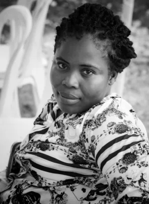 Black And White Portrait