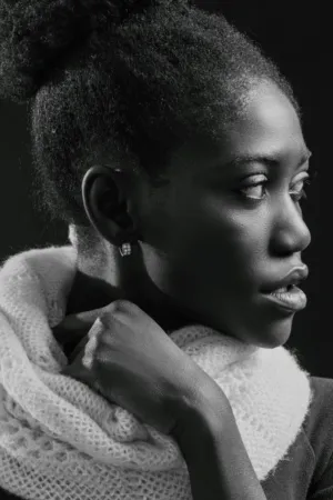 Black And White Portrait