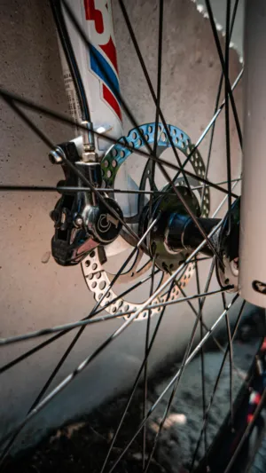 Bicycle Wheel Close-Up