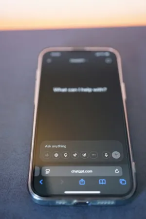 Smartphone With Chatgpt App