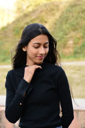 Black Turtleneck Outfit