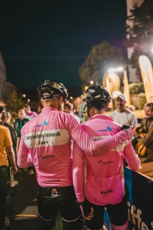 Pink Cyclists