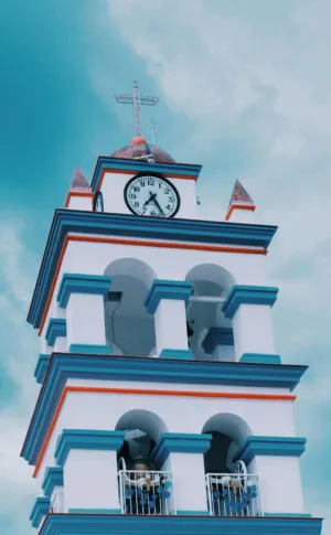 Colorful Church Tower