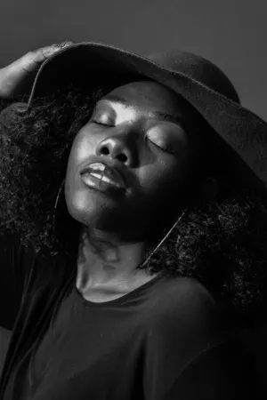 Black And White Portrait