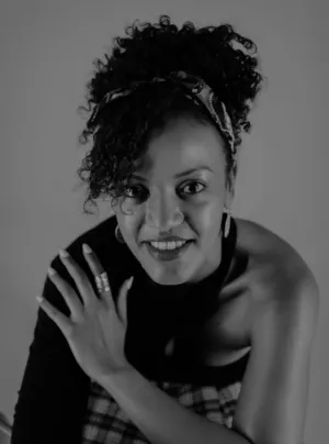 Black And White Portrait