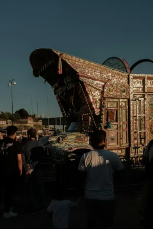 Decorated Truck At Event