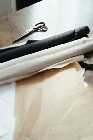 Fabric And Scissors