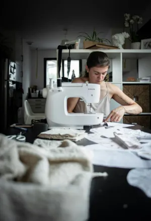 Sewing At Home