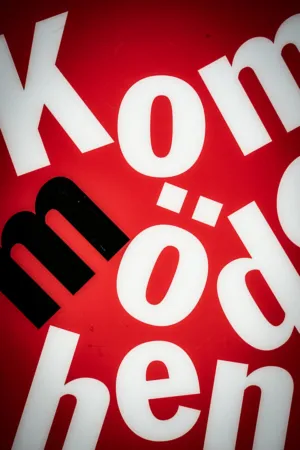 Red And Black Text On Red Background