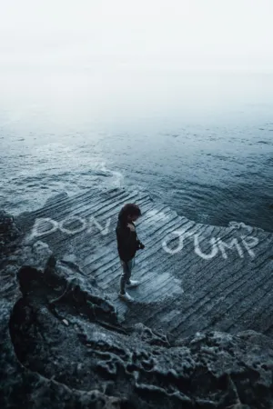 Person On A Cliff