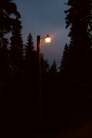 Street Light At Night