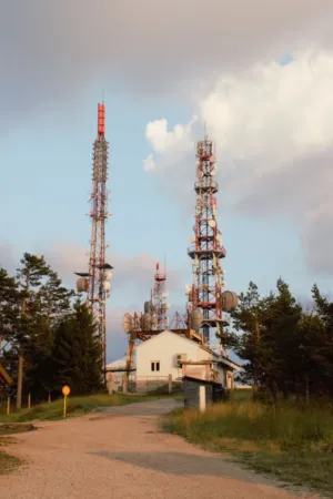 Communication Tower Landscape