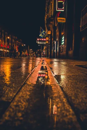 Urban Night Reflections