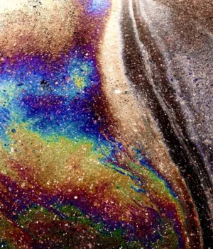 Rainbow Fuel Spill