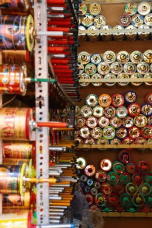Colorful Toy Display