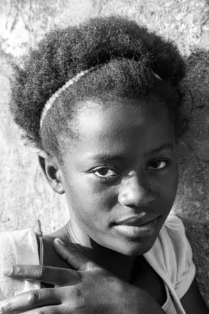Black And White Portrait