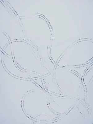 Abstract Tire Tracks