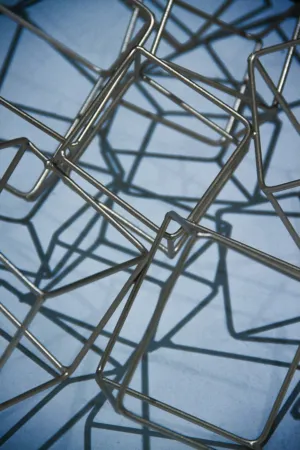 Abstract Wireframe Art