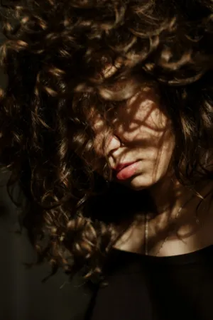 Curly Hair And Shadows