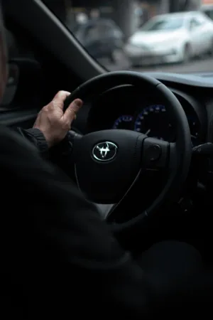 Steering Wheel Close-Up