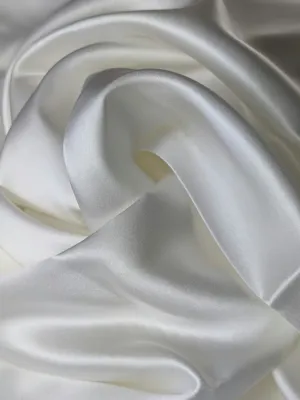 White Satin Fabric