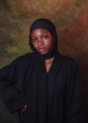 Black Abaya Portrait