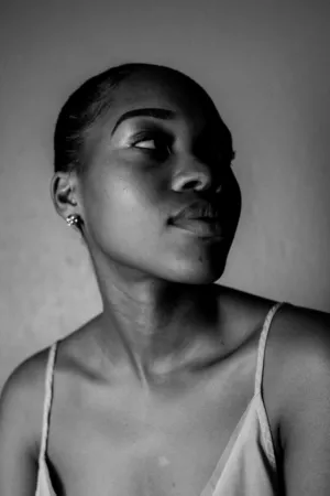 Black And White Portrait
