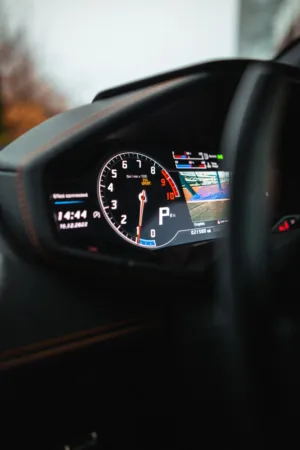 Modern Car Dashboard