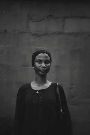 Black And White Portrait