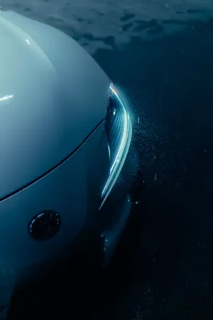 Rainy Night Car