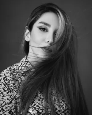 Black And White Portrait