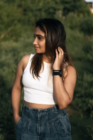 Teenage Girl In Nature